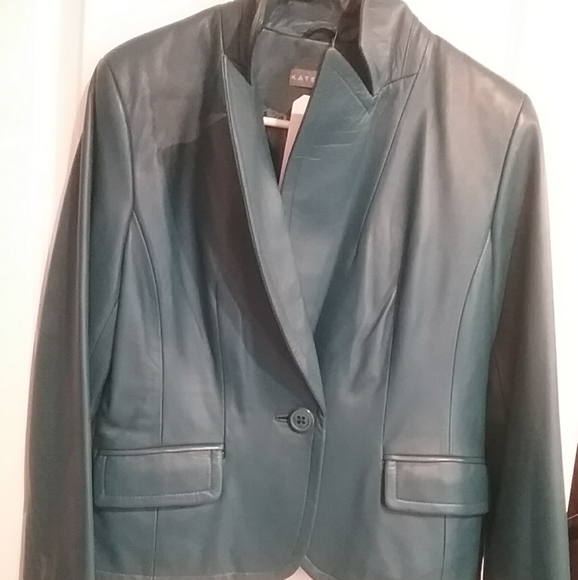 Kate Hill genuine leather jacket # 10 KH - Picture 2 of 7